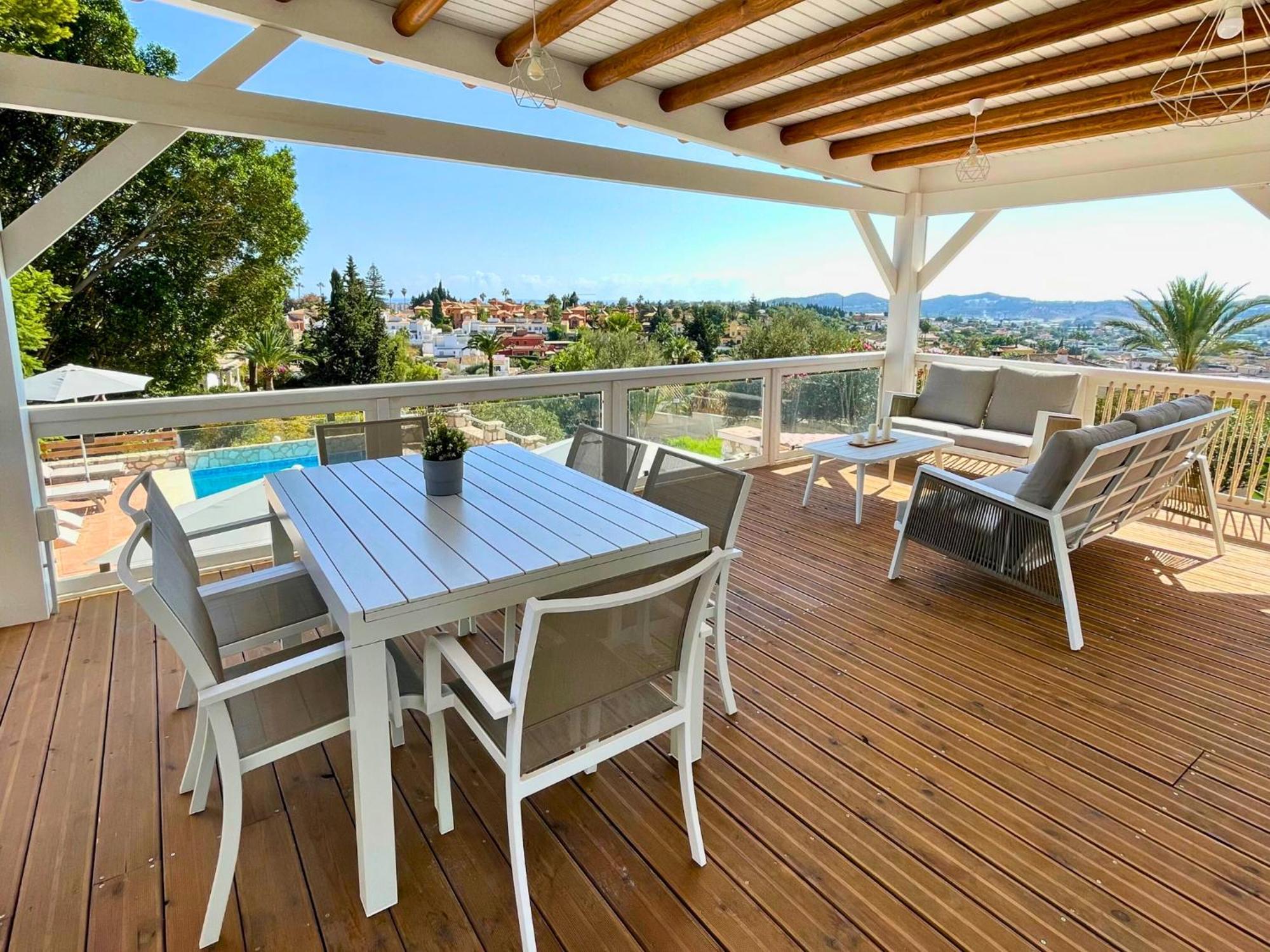 Modern Private Suite At Fantastic Villa Near Fuengirola Mijas Kültér fotó